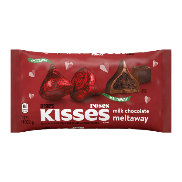 Hershey's Kisses Roses With Chocolate Meltaway Centre