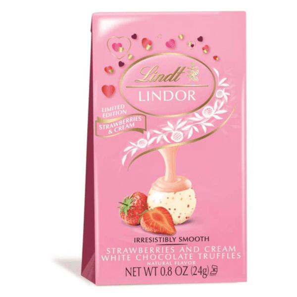 Lindor Mini Bag Strawberries & Creme