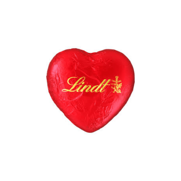 Lindt Foil Heart